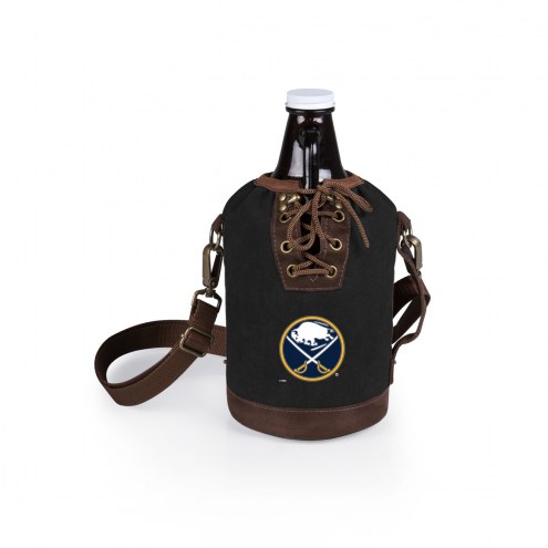 Buffalo Sabres Insulated Growler Tote with 64 oz. Glass Growler