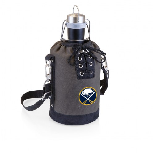 Buffalo Sabres Insulated Growler Tote with 64 oz. Stainless Steel Growler