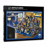 Buffalo Sabres Purebred Fans "A Real Nailbiter" 500 Piece Puzzle