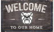 Butler Bulldogs 11" x 19" Welcome to Our Home Sign