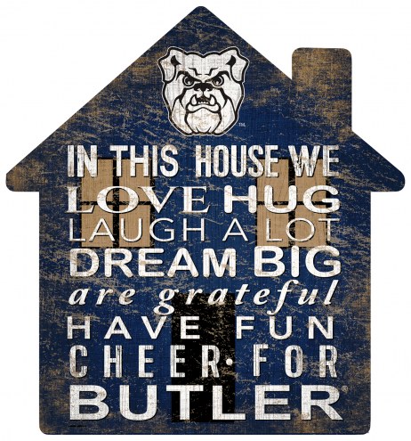 Butler Bulldogs 12&quot; House Sign