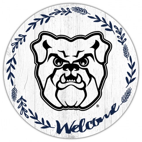 Butler Bulldogs 12&quot; Welcome Circle Sign