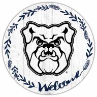 Butler Bulldogs 12" Welcome Circle Sign