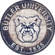 Butler Bulldogs 24" Heritage Logo Round Sign