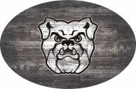 Butler Bulldogs 46" Distressed Wood Oval Sign