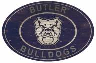 Butler Bulldogs 46" Heritage Logo Oval Sign