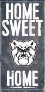 Butler Bulldogs 6" x 12" Home Sweet Home Sign