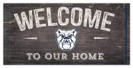 Butler Bulldogs 6" x 12" Welcome Sign