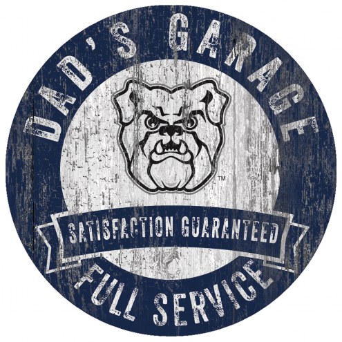 Butler Bulldogs Dad's Garage Sign