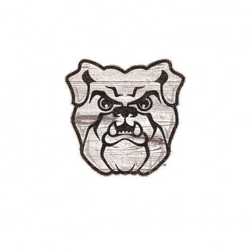 Butler Bulldogs Distressed Logo Cutout Sign
