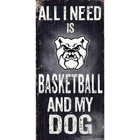 Butler Bulldogs Basketball & My Dog Sign