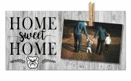 Butler Bulldogs Home Sweet Home Clothespin Frame