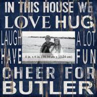 Butler Bulldogs In This House 10" x 10" Picture Frame