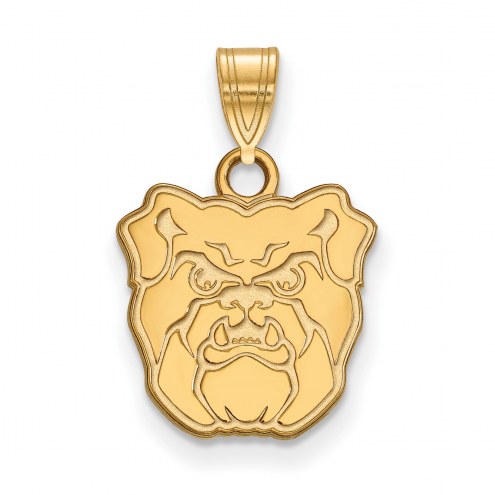 Butler Bulldogs NCAA Sterling Silver Gold Plated Small Pendant