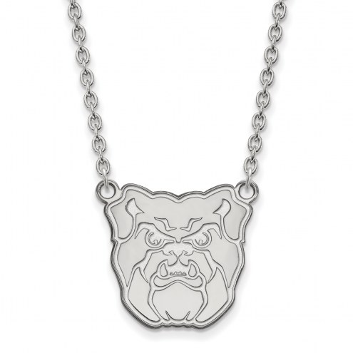 Butler Bulldogs NCAA Sterling Silver Large Pendant Necklace