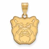Butler Bulldogs Sterling Silver Gold Plated Medium Pendant