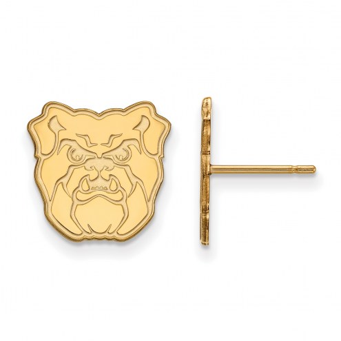 Butler Bulldogs Sterling Silver Gold Plated Small Post Earrings