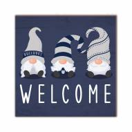 Butler Bulldogs Welcome Gnomes 10" x 10" Sign