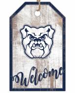 Butler Bulldogs Welcome Team Tag 11" x 19" Sign