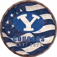 BYU Cougars 16" Flag Barrel Top