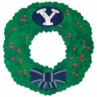 BYU Cougars 16" Team Wreath Sign