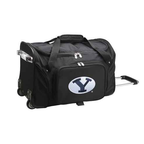 BYU Cougars 22&quot; Rolling Duffle Bag
