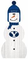 BYU Cougars 31" Snowman Leaner