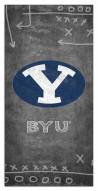 BYU Cougars 6" x 12" Chalk Playbook Sign