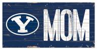 BYU Cougars 6" x 12" Mom Sign