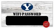 BYU Cougars 6" x 12" Wifi Password Sign