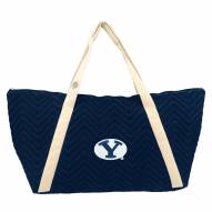 BYU Cougars Chevron Stitch Weekender Bag