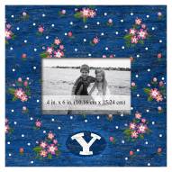 BYU Cougars Floral 10" x 10" Picture Frame
