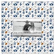 BYU Cougars Floral Pattern 10" x 10" Picture Frame