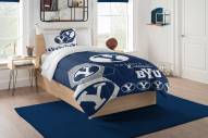 BYU Cougars Hexagon Twin Comforter & Sham Set