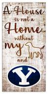BYU Cougars House is Not a Home Sign