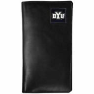 BYU Cougars Leather Tall Wallet