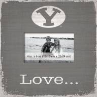 BYU Cougars Love Picture Frame