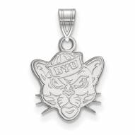 BYU Cougars NCAA Sterling Silver Small Pendant