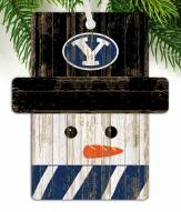 BYU Cougars Snowman Ornament