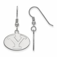 BYU Cougars Sterling Silver Small Dangle Earrings
