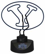 BYU Cougars Team Logo Neon Lamp