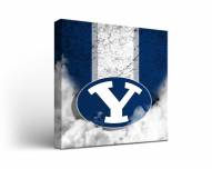 BYU Cougars Vintage Canvas Wall Art