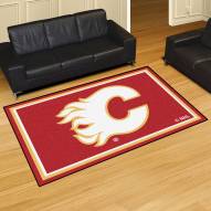 Calgary Flames 5' x 8' Area Rug
