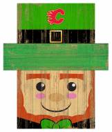 Calgary Flames 6" x 5" Leprechaun Head
