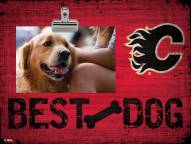 Calgary Flames Best Dog Clip Frame