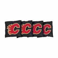 Calgary Flames Cornhole Bags