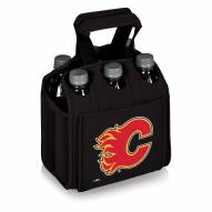 Calgary Flames Black Six Pack Cooler Tote