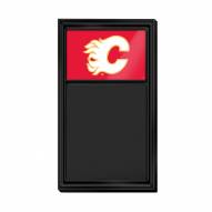 Calgary Flames Chalk Note Board