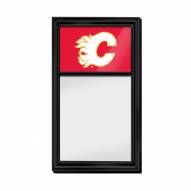 Calgary Flames Dry Erase Note Board