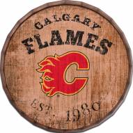 Calgary Flames Established Date 16" Barrel Top